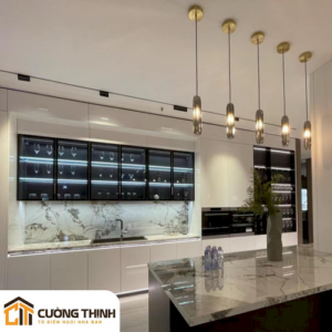 Tủ Inox Cánh Kính 18