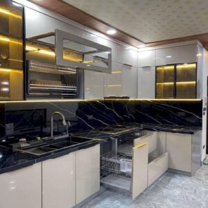 Tủ Inox Cánh Kính 19